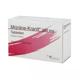 MIGRÄNE KRANIT Comprimidos de 500 mg, 100 unid
