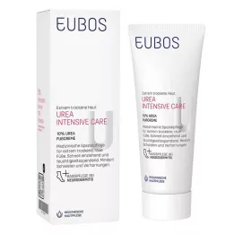 EUBOS TROCKENE HAUT Creme de pés com ureia a 10%, 100 ml
