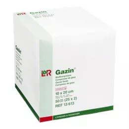 GAZIN Gaze comp. 10x20 cm estéril 8 dobras, 25X2 pcs