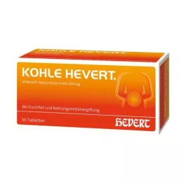 KOHLE Comprimidos Hevert, 50 unidades