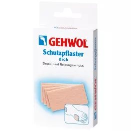 GEHWOL Emplastros de proteção espessos, 4 peças