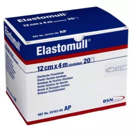 ELASTOMULL Fita de fixação elástica de 12 cmx4 m 2103, 20 unidades