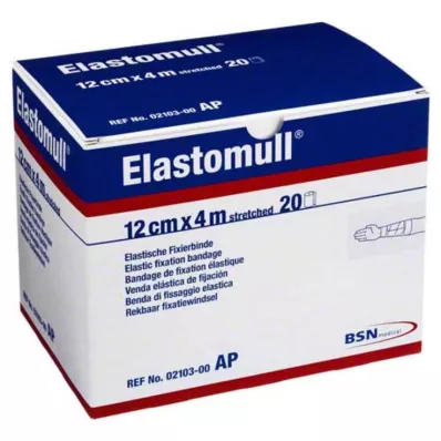 ELASTOMULL Fita de fixação elástica de 12 cmx4 m 2103, 20 unidades