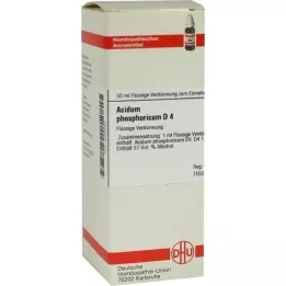 ACIDUM PHOSPHORICUM Diluição D 4, 50 ml