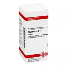 PHOSPHORUS D 12 Comprimidos, 80 Cápsulas