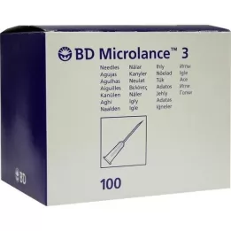 BD MICROLANCE Cânula 24 G 1 0,55x25 mm, 100 unidades
