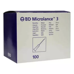 BD MICROLANCE Cânula 24 G 1 0,55x25 mm, 100 unidades