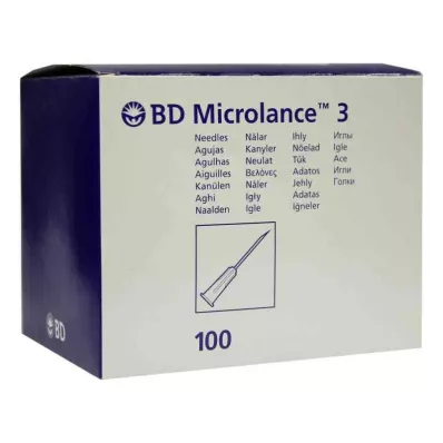 BD MICROLANCE Cânula 24 G 1 0,55x25 mm, 100 unidades