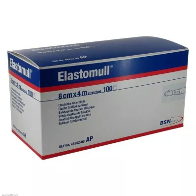 ELASTOMULL Fita de fixação elástica de 8 cmx4 m 45252, 100 unid