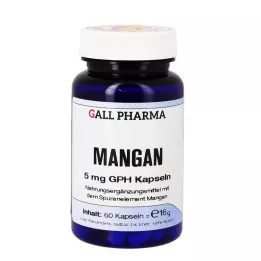 MANGAN 5 mg GPH Cápsulas, 60 Cápsulas