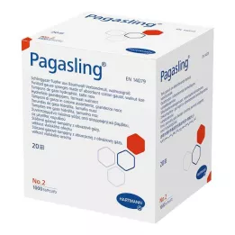 PAGASLING Compressas de gaze não esterilizadas tamanho 2 nogueira, 1000 unidades