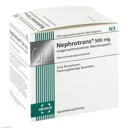 NEPHROTRANS Cápsulas com revestimento entérico, 100 unidades