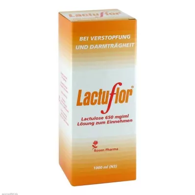 LACTUFLOR Solução oral, 1000 ml LACTUFLOR Solução oral, 1000 ml