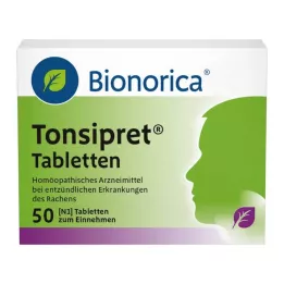 TONSIPRET Comprimidos, 50 unidades