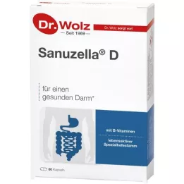 SANUZELLA D Cellulose Capsules, 60 Cápsulas