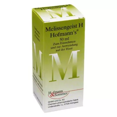 MELISSENGEIST Gotas de H Hofmann, 50 ml
