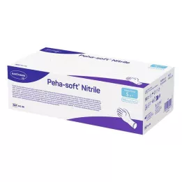 PEHA-SOFT nitrilo Unt.Handsch.unste.puderfrei S, 100 unid