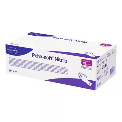 PEHA-SOFT nitrilo Unt.Handsch.unste.puderfrei XL, 90 unid PEHA-SOFT nitrilo Unt.Handsch.unste.puderfrei XL, 90 unid