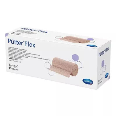 PÜTTER Ligadura flexível 8 cmx5 m, 10 unidades PÜTTER Ligadura flexível 8 cmx5 m, 10 unidades