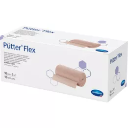 PÜTTER Ligadura flexível 10 cmx5 m, 10 unidades