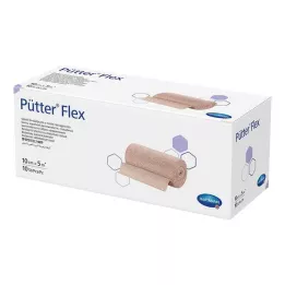 PÜTTER Ligadura flexível 10 cmx5 m, 10 unidades