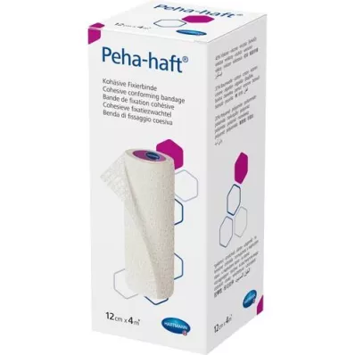 PEHA-HAFT Ligadura de fixação sem látex 12 cmx4 m, 1 pc