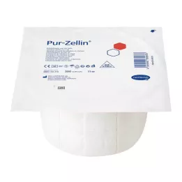 PUR-ZELLIN Rolo não esterilizado de 500 unidades de 4x5 cm, 1 unidade