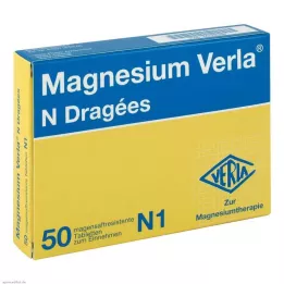 MAGNESIUM VERLA N comprimidos revestidos