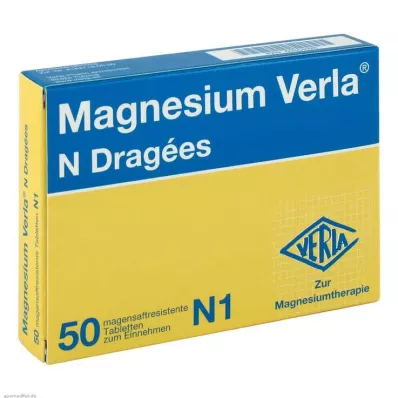 MAGNESIUM VERLA N comprimidos revestidos