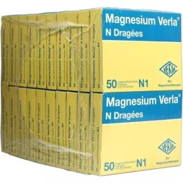 MAGNESIUM VERLA N Comprimidos revestidos, 20X50 pcs
