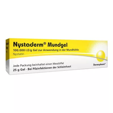 NYSTADERM Gel oral, 25 g NYSTADERM Gel oral, 25 g