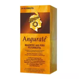 ANGURATE Pastilhas de filtro para chá de estômago, 25X1,5 g