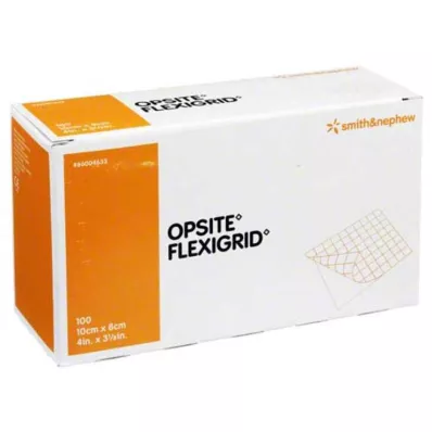 OPSITE Penso transparente Flexigrid para feridas 8x10 cm estéril, 100 unidades OPSITE Penso transparente Flexigrid para feridas 8x10 cm estéril, 100 unidades