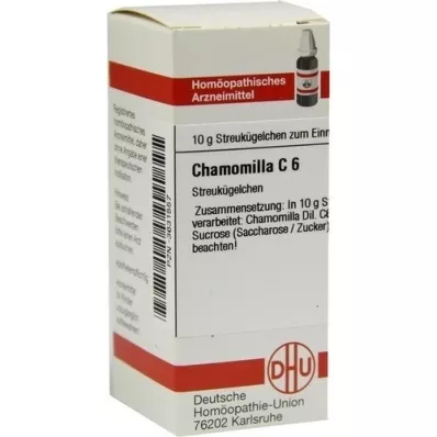 CHAMOMILLA C 6 glóbulos, 10 g
