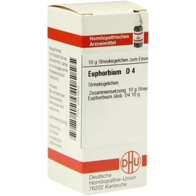 EUPHORBIUM D 4 glóbulos, 10 g