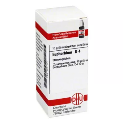 EUPHORBIUM D 4 glóbulos, 10 g EUPHORBIUM D 4 glóbulos, 10 g