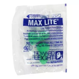 HOWARD Tampões para os ouvidos Leight Max Lite, 2 peças