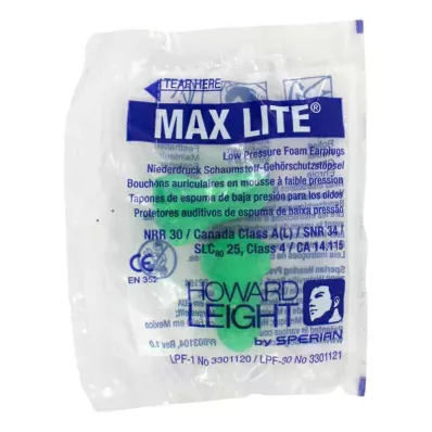 HOWARD Tampões para os ouvidos Leight Max Lite, 2 peças