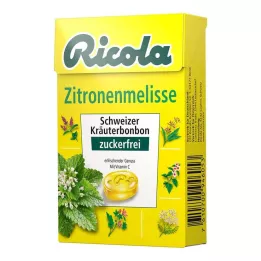 RICOLA rebuçados de bálsamo de limão o.Z.Box, 50 g