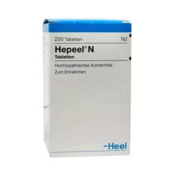 HEPEEL Comprimidos N, 250 unidades