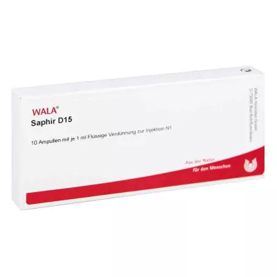 SAPHIR D 15 ampolas, 10X1 ml