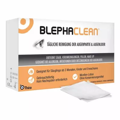 BLEPHACLEAN Compressas esterilizadas, 20 unidades