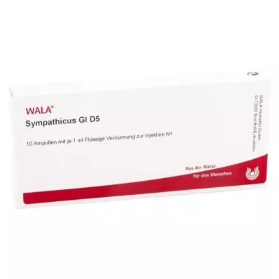 SYMPATHICUS GL D 5 ampolas, 10X1 ml SYMPATHICUS GL D 5 ampolas, 10X1 ml