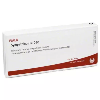 SYMPATHICUS GL D 30 ampolas, 10X1 ml SYMPATHICUS GL D 30 ampolas, 10X1 ml