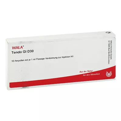 TENDO GL D 30 ampolas, 10X1 ml