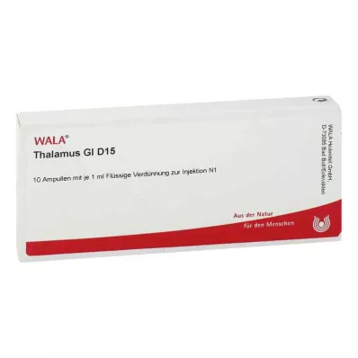 THALAMUS GL D 15 ampolas, 10X1 ml THALAMUS GL D 15 ampolas, 10X1 ml