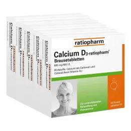CALCIUM D3-ratiopharm comprimidos efervescentes, 100 unid