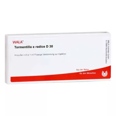 TORMENTILLA E radice D 30 ampolas, 10X1 ml TORMENTILLA E radice D 30 ampolas, 10X1 ml