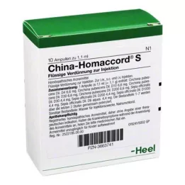 CHINA HOMACCORD S Ampolas, 10 unid