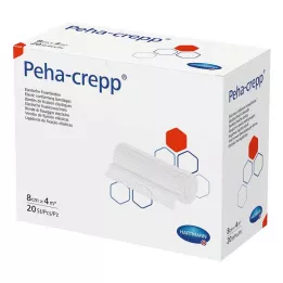 PEHA CREPP Ligadura de fixação 8 cmx4 m, 20 peças